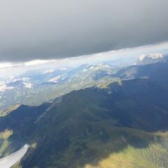 Flugwegposition um 15:02:07: Aufgenommen in der Nähe von Gemeinde Wald am Schoberpaß, 8781, Österreich in 2730 Meter